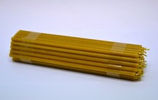 50 szt. 16,5 cm świece wosk pszczeli 100% свечи пчелиный воск церковные освящены