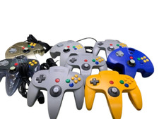 Lot of 8 Nintendo 64 N64 Controllers TRULY UNTESTED READ  