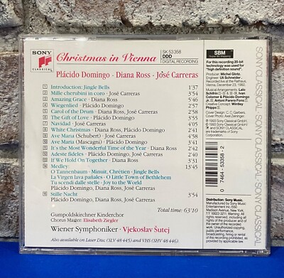 Christmas in Vienna - Placid Domingo - Diana Ross - Jose' Carreras