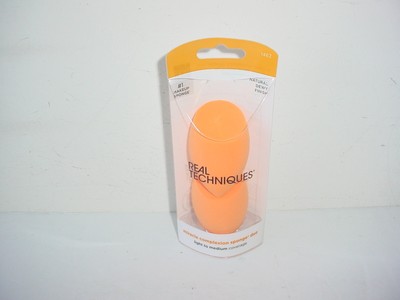 Real Techniques Miracle Complexion Sponges 2ct. NEW #1 Makeup Sponge