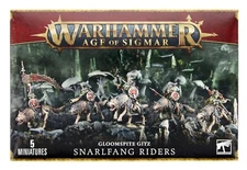 Warhammer Gloomspite Gitz Snarlfang Riders Age of Sigmar, 5 Citadel Miniatures