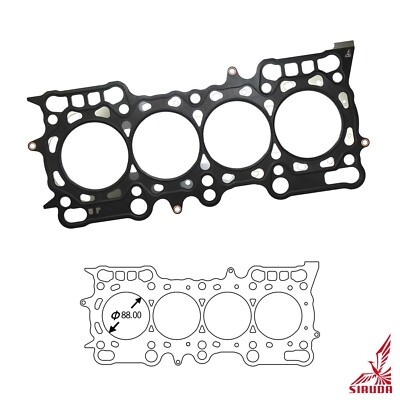 SIRUDA Cylinder Head Gasket｜for HONDA_H22A｜PRELUDE｜T:0.75mm｜OEM#12251-P13-004 .