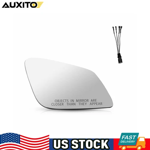 Passenger Right Side Mirror Glass for 2010-2016 BMW 528 550 535 4Pin M