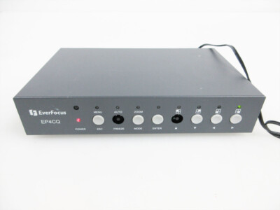 EVERFOCUS EP4CQ-VGA EVERPLEX 4CQ COLOR QUAD PROCESSOR