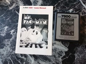 Ms. Pac-Man Atari 7800 Complete CIB