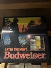 Vintage Budweiser Beer Lighted Bar Sign Duck Hunting