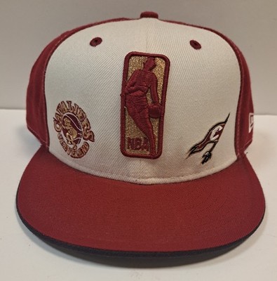 New Era 59FIFTY Cleveland Cavaliers Hardwood Classics Logo Fitted Hat Cap 7 1/2