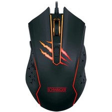 Schwaiger USB Gaming Maus RGB LED Beleuchtet ...