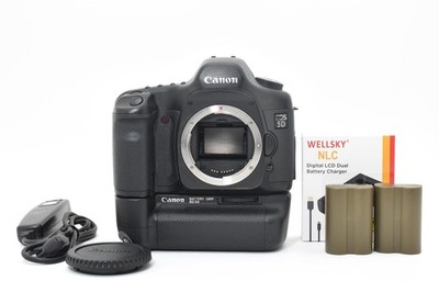 *Exc+5* Canon EOS 5D BG-E4 12.8 MP Digital SLR Camera Body From Japan #4964