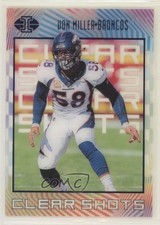 2019 Panini Illusions Clear Shots Blue 207/299 Von Miller #CS-VM s3g