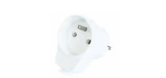 PLUG SOCKET PORTABLE 1F Z/U SQUARE IP20 16A 230V 9002222