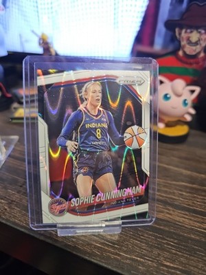 2025 Panini Prizm WNBA Prizm Sophie Cunningham White Seismic #63