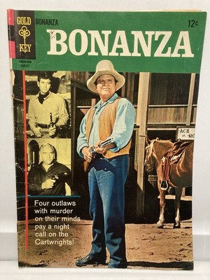 Bonanza #21 Aug 1966 Gold Key Comic VF