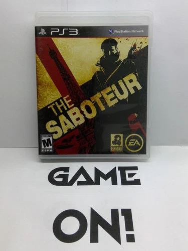 Saboteur (PlayStation 3, 2009) Complete Tested Working - Free Ship