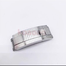 Spazzola chiusura in acciaio argento per Rolex Glide-Lock Submariner, GMT, Daytona, DeepSea