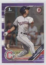 2019 Bowman Draft Purple 171/250 Yordys Valdes #BD-14 0kz8