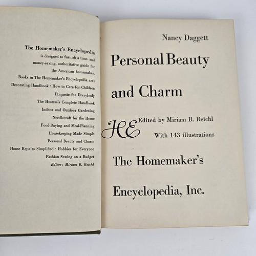 Rare 1952 Personal Beauty and Charm: The Homemakers Encyclopedia, Nancy Daggett - Imagen 9 de 14