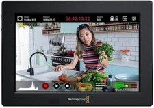 Blackmagic Design 4-Channels 3G HDMI 7" Video Monitor, 256 GB Hard-Drive, Black