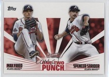 2023 Topps Series 1 One-Two Punch Max Fried Spencer Strider #12P-25 y5m