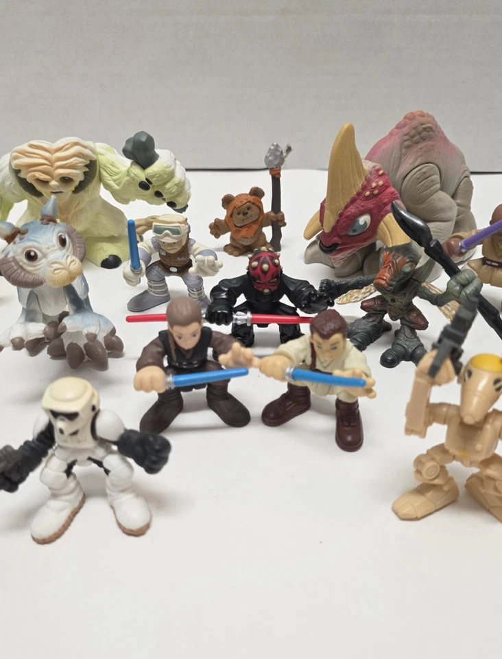 Playskool Star Wars Jedi Force Stompin Wampa y más lote de 16 Foto 3 de 4