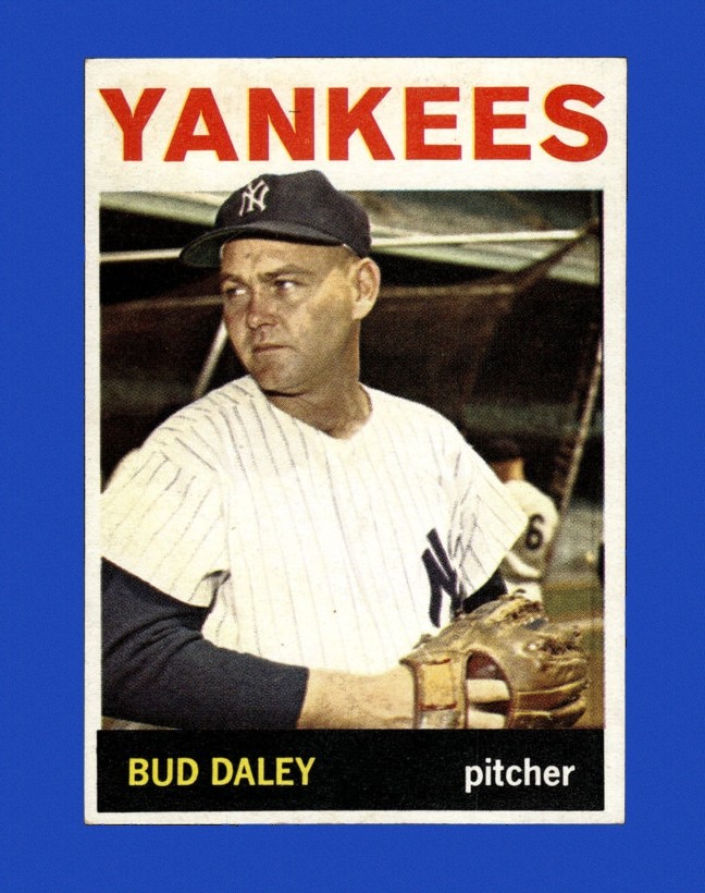 1964 Topps Set-Break #164 Bud Daley EX-EXMINT *GMCARDS*
