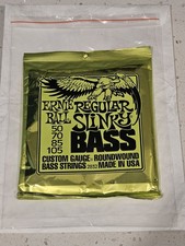 Ernie Ball Regular Slinky struny basowe 2832 – nikiel okrągły 50-105 – nowe