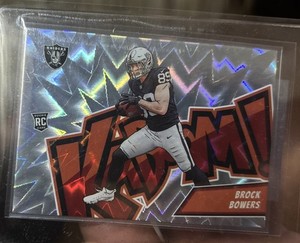2024 Panini Absolute - Kaboom! Horizontal Brock Bowers #11 Rookie Case Hit