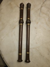 Lot of 2 Bansuri Flutes From Nepal  Unbranded   Pre-Owned