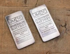 Lot two Johnson Matthey silver bars 10 oz 20oz total consecutive serial numbers