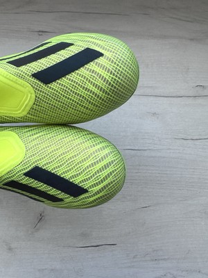 Adidas X 18+ FG Lime Football Soccer Cleats Boots US9 1/2 UK9