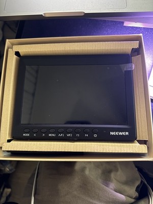 NEEWER F100 7-inch 1280x800 IPS Screen Camera Field Monitor 4k input HDMI Video