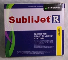 Sawgrass SUBLIJET-R Sublimation Ink Yellow For Ricoh DN SG7110DN  NOB Expired