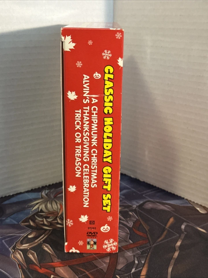Alvin and the Chipmunks Classic Holiday Gift Set DVD 2008 3-Disc Box Set Xmas - Image 2 of 4