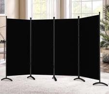 Room Divider-Folding Privacy Screens, 6 ft Partition Room Dividers Wall for Sepa