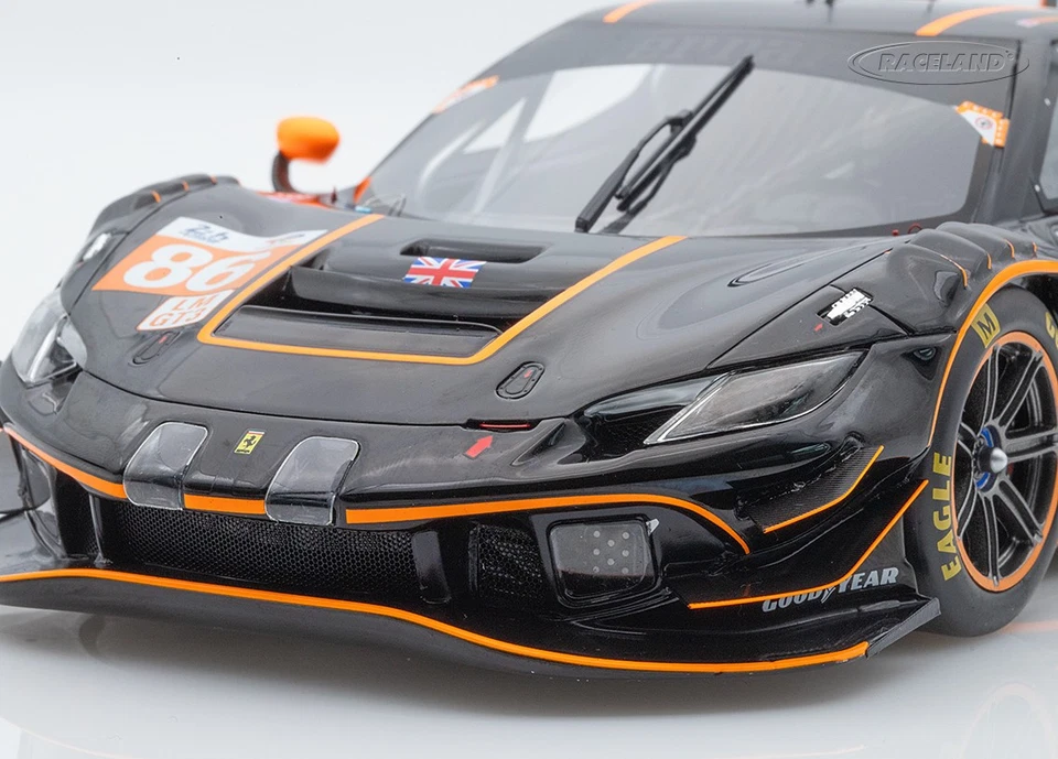 Ferrari 296 GT3 GR Le Mans 2024 Serra/Pera/Wainwright, Looksmart 1:18, LS18LM051 - Bild 4 von 4