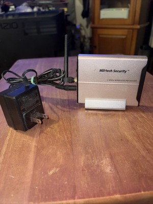 Nortech Security System  Receiver & Power Supply Only - Tested Working Original