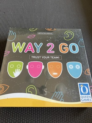 WAY 2 GO - Trust Your Team!  (Queen Games 2020) MINT - Original plastic wrap 