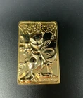 1999 Pokemon 23K Gold Plated Trading Card Only Mewtwo Vintage