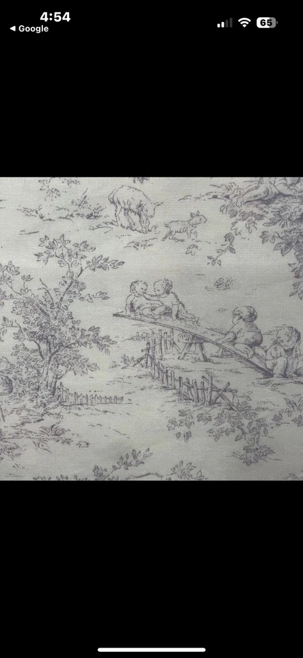 Juego de 3 piezas de falda de cama Glenna Jean LuLu, sábana ajustable, edredón, PLUS móvil completo Foto 3 de 4