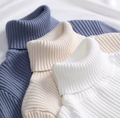 Women s autumn turtleneck knitted soft sweaters, cashmere sweaters, basic soft s