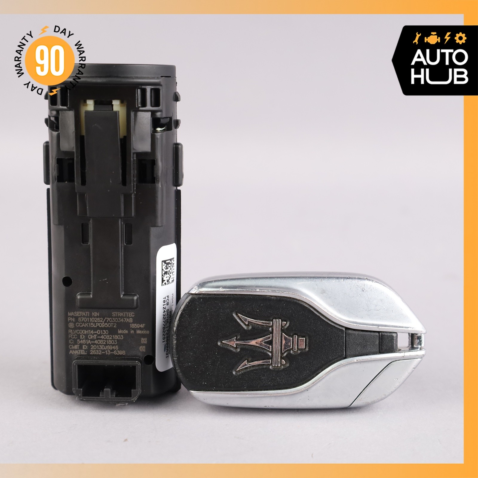 Maserati Levante M161 Key Fob Entry Remote Lock Set w/Start Switch 670110262 OEM