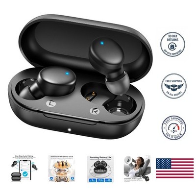 Bluetooth 5.3 S8 Mini Earbuds   60 Hours Battery, Deep Bass, Ideal for Sports