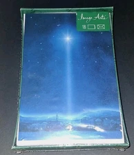 Vintage Image Arts Christmas Star 18 Cards/Envelopes In Box