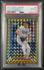CLAYTON KERSHAW PSA 10 2025 TOPPS CHROME #88 GOLD GEOMETRIC REFRACTOR 04/50