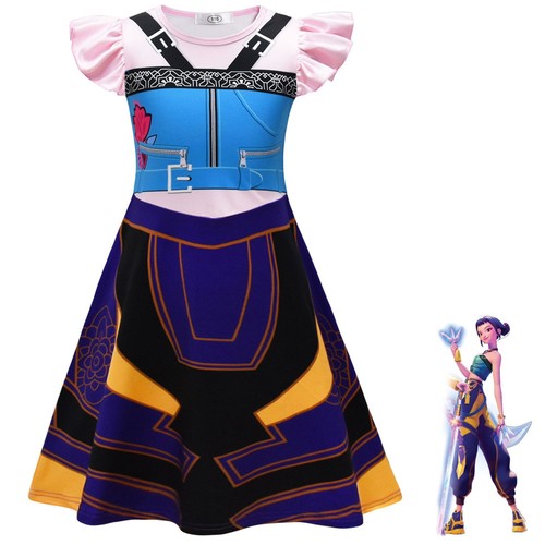 Costume da cacciatore di demoni K-Pop per bambini e bambine Rumi Zoey Mira cosplay parrucche - Foto 30 di 39