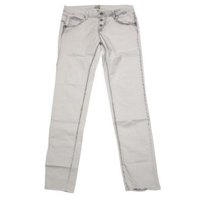 M.O.D. Hose Damen W31 L32 Ulla Skinny Weiß Real Effect Elegant Jeans 
