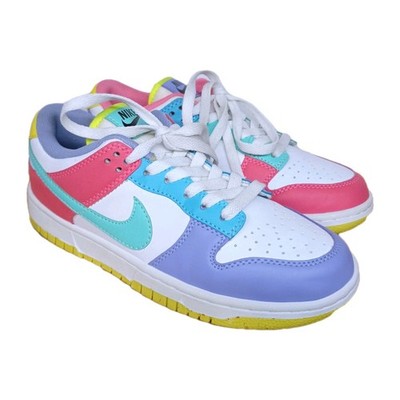Nike Dunk Low Easter Candy Purple Pink DD1872-100 Shoes Sneakers Women's Sz 6.5