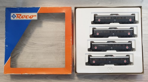 Roco 44040 Lazarettwagen Set 4-tlg. FS NEU OVP | Zustand: Neu