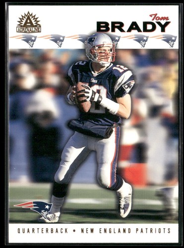 Tom Brady #163 card from 2002 Pacific Adrenaline