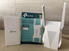TP-Link RE815X AX5400 Tri-Band WiFi 6 Range Extender - 5.4Gbps Signal Booster